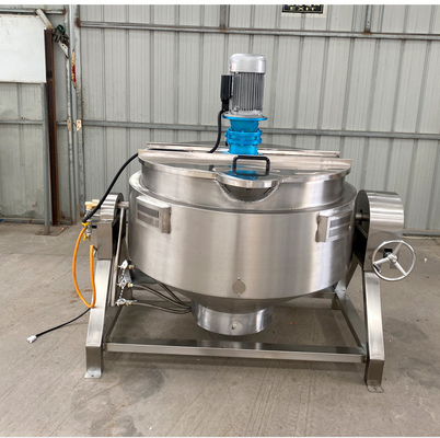 Une puissante machine de cuisson du riz frit avec cuisinière à sauce satay et cuisinière à biryani