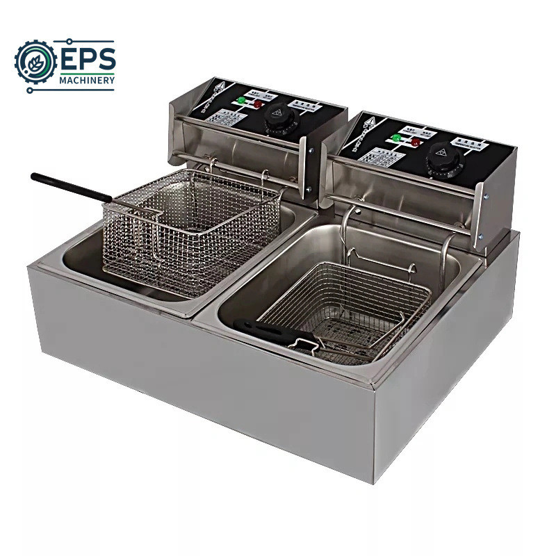 Machine de production alimentaire à grande échelle 405X241X204mm Friteuse de qualité industrielle pour le commerce