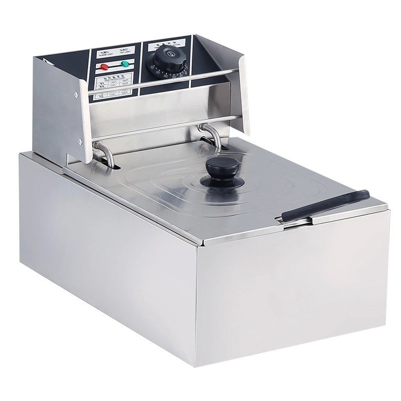 Machine électrique de friture pour cuisson rapide polyvalente industrielle EPS 2L 2.5L 3L 5L 6L