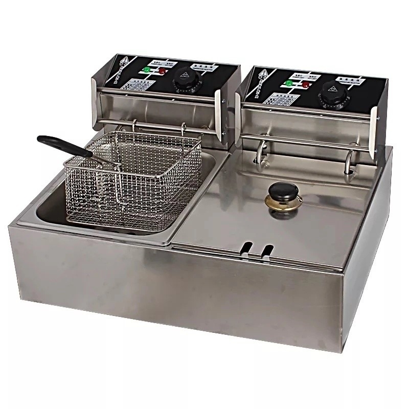 Friteuse électrique pour diverses collations 2L 2,5L 3L 5L 6L Capacité du paquet Poids brut 20kg