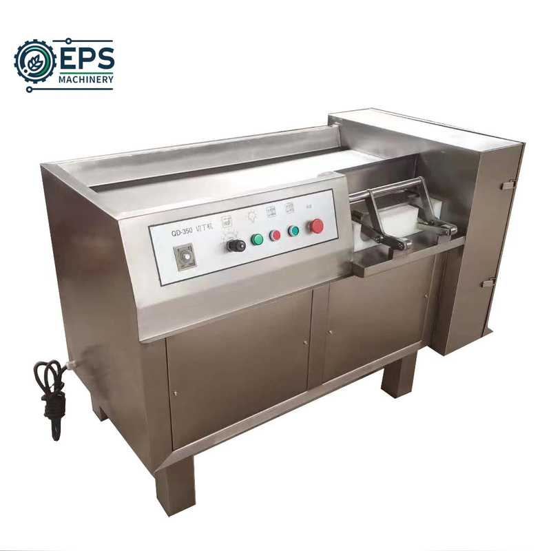 Machine de découpe automatique de cube de viande personnalisée pour l'équipement de découpe de viande de porc congelée