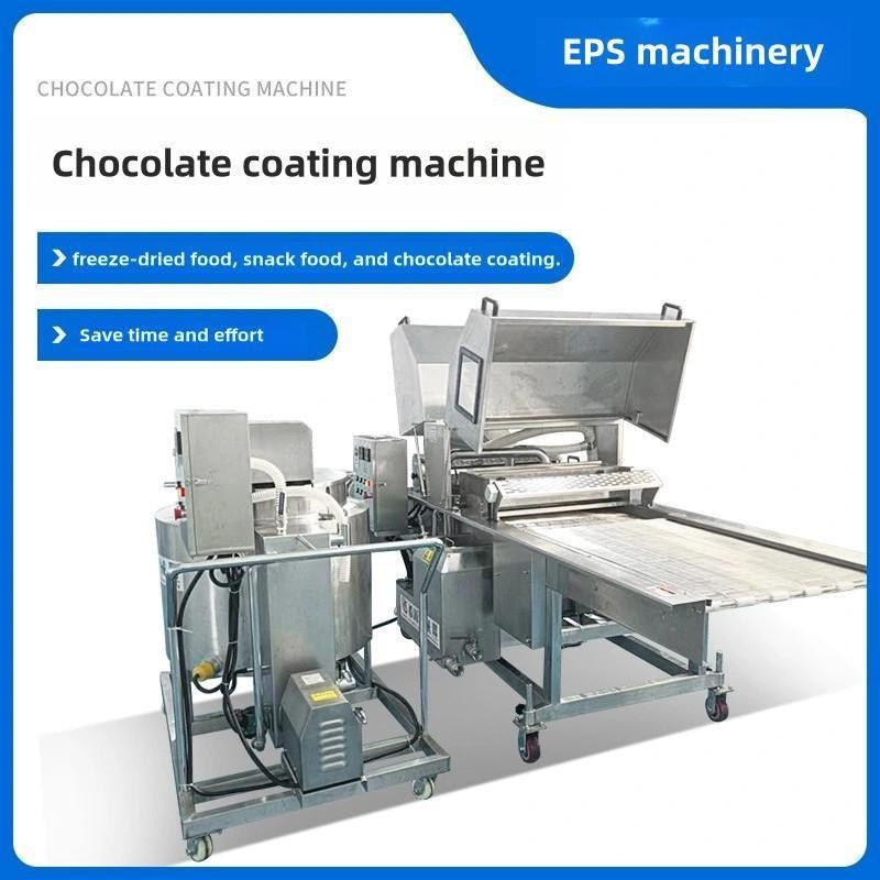 Équipement de revêtement automatique de chocolat pour produits de confiserie